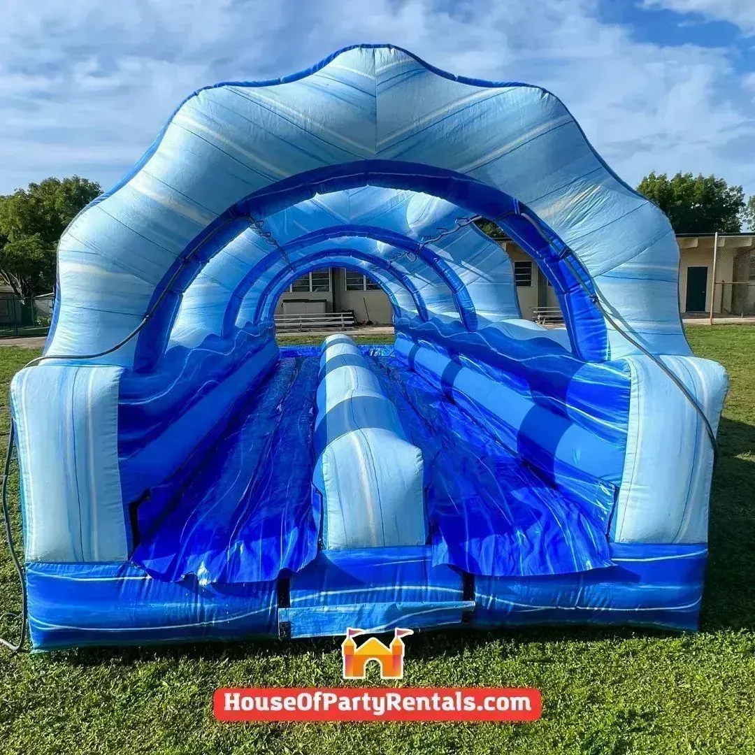 35FT Double Lane Slip N Slide Inflatable 5